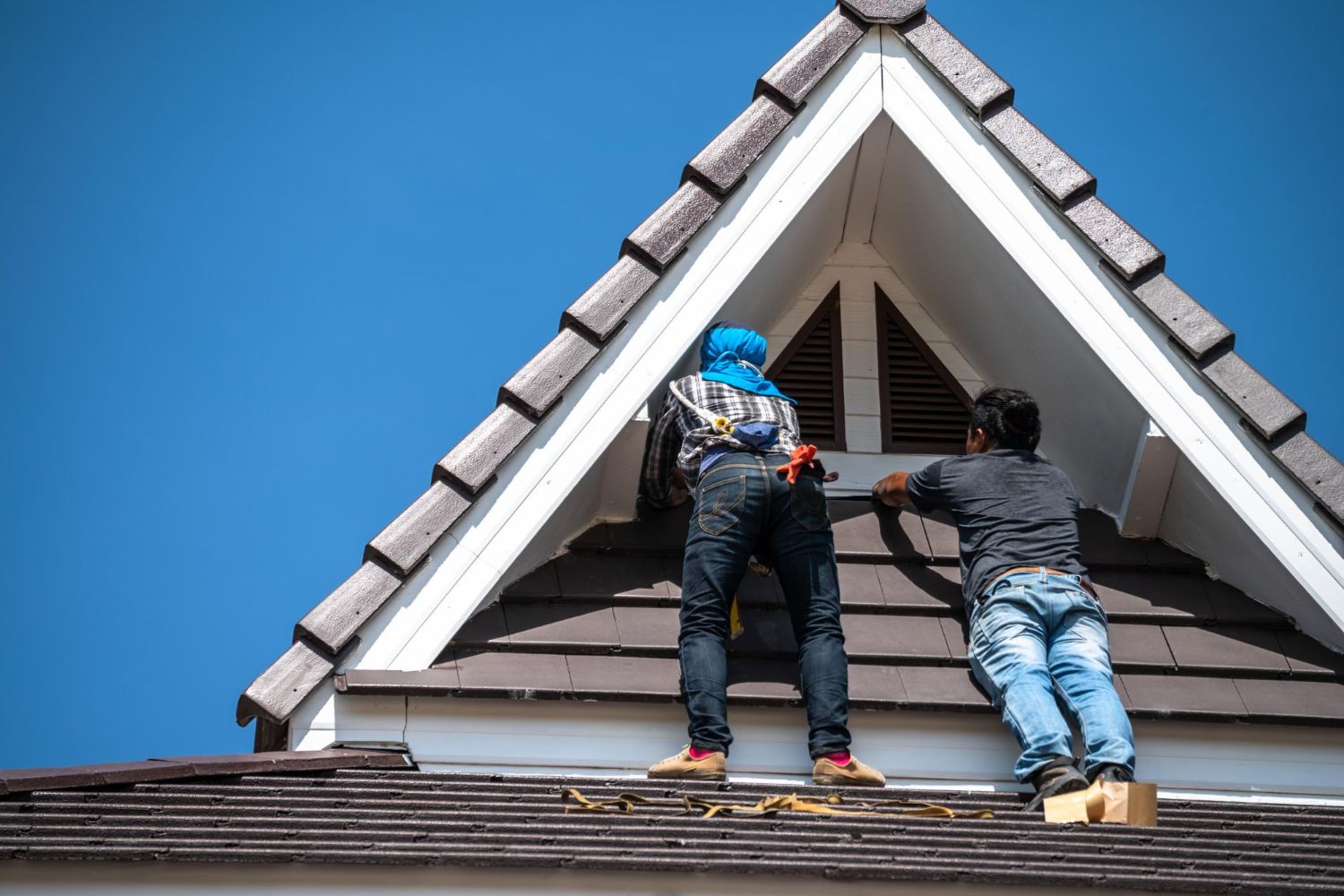 Roofing Work For Prospect Home Exterior